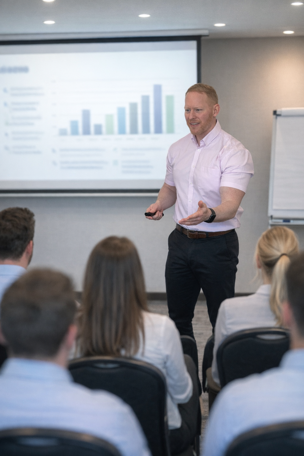 Waymark Education delivering a professional training session